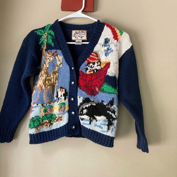 Vintage Heirloom Collectables Printed Sweater Girl’s XL - Picture 3 of 6